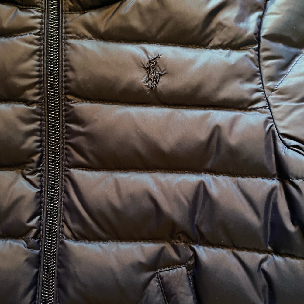 NWT Girl's Ralph Lauren Polo Light Weight Puffer Jacket w/Skirted Hem - Picture 4 of 6